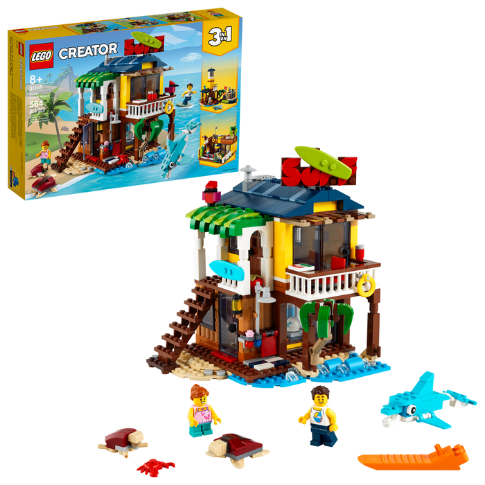 LEGO® Creator 3in1 Surfer Beach House 31118