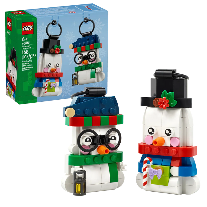 LEGO® Snowman Ornaments 40812