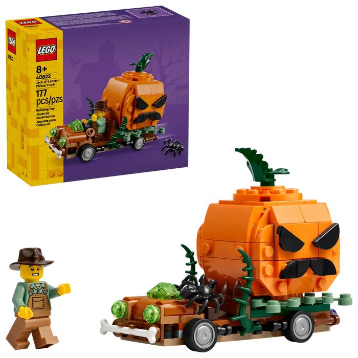 LEGO® Jack-O’-Lantern Pickup Truck 40822