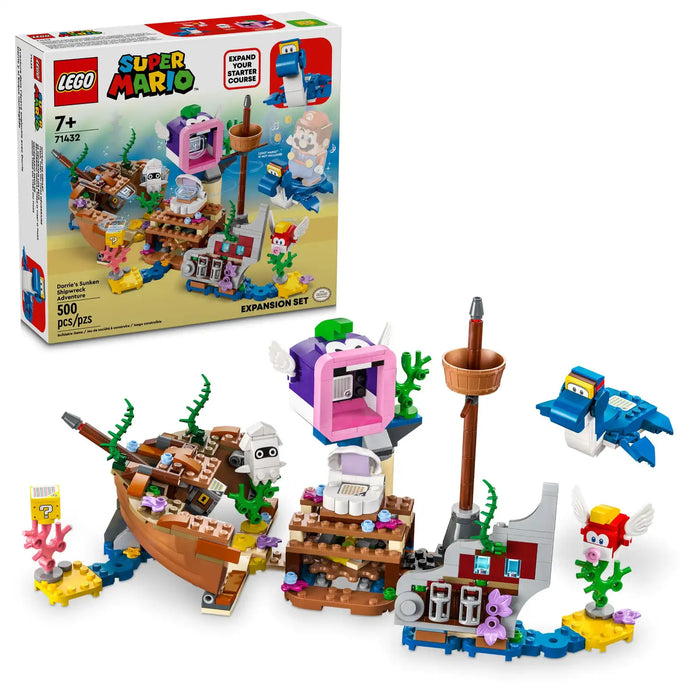 LEGO® Super Mario™ Dorrie's Sunken Shipwreck Adventure 71432 (Retired)