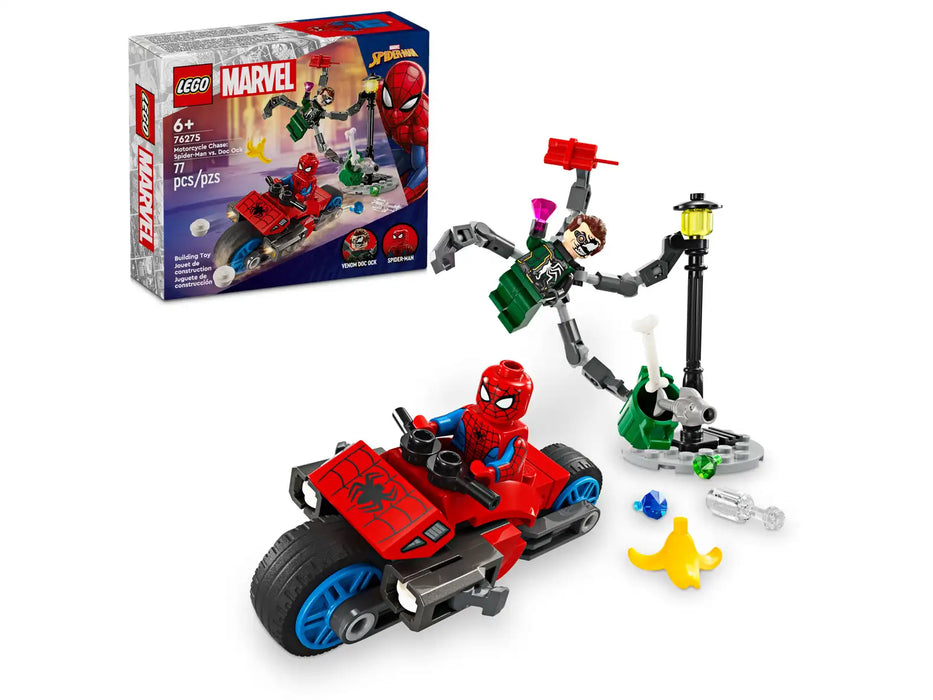 LEGO® Marvel 76275 Motorcycle Chase Spider-Man Vs. Doc Ock (Retired)