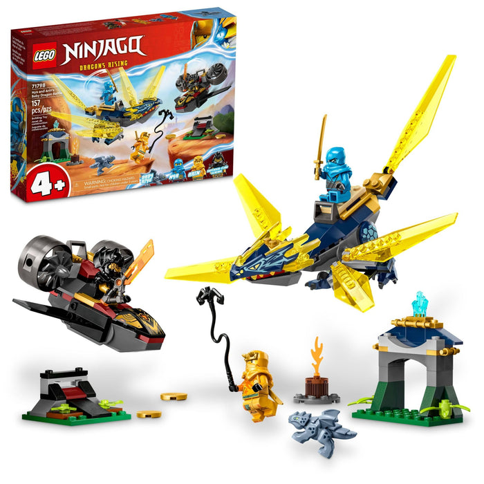 LEGO® NINJAGO® Nya and Arin’s Baby Dragon Battle 71798 (Retired)
