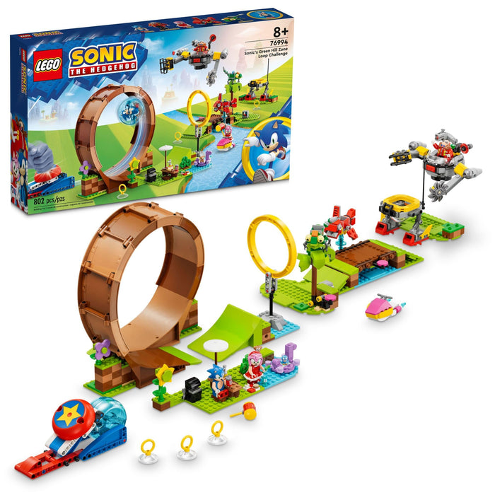 LEGO® Sonic the Hedgehog™ Sonic's Green Hill Zone Loop Challenge 76994