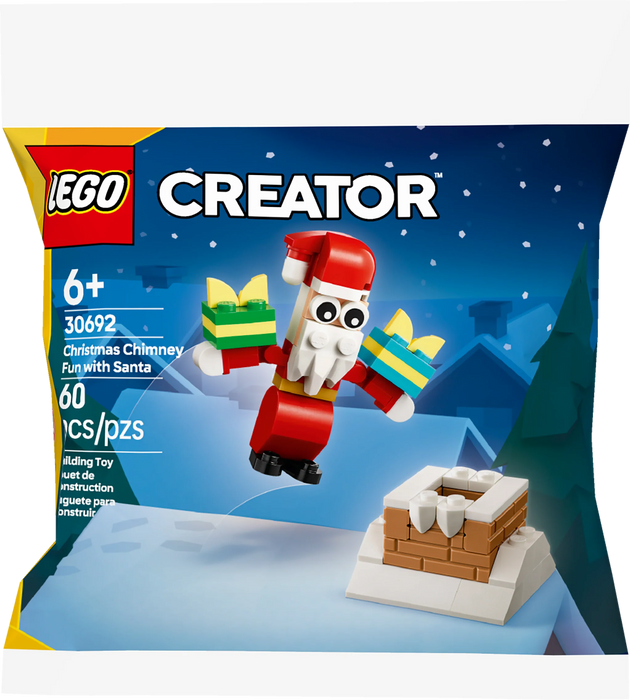 LEGO® Creator™ Christmas Chimney Fun with Santa 30692