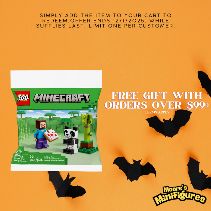 LEGO® Minecraft® Steve and Baby Panda 30672