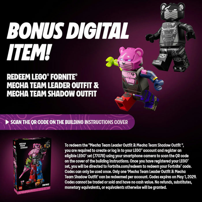 LEGO® Fortnite® Mecha Team Leader 77078