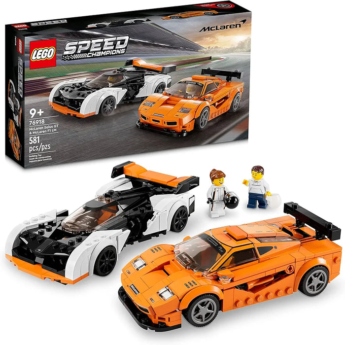 LEGO® Speed ChampionsMcLaren Solus GT & McLaren F1 LM 76918 (Retired)