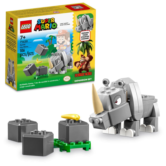 LEGO® Super Mario™ Rambi the Rhino Expansion Set 71420 (Retired)