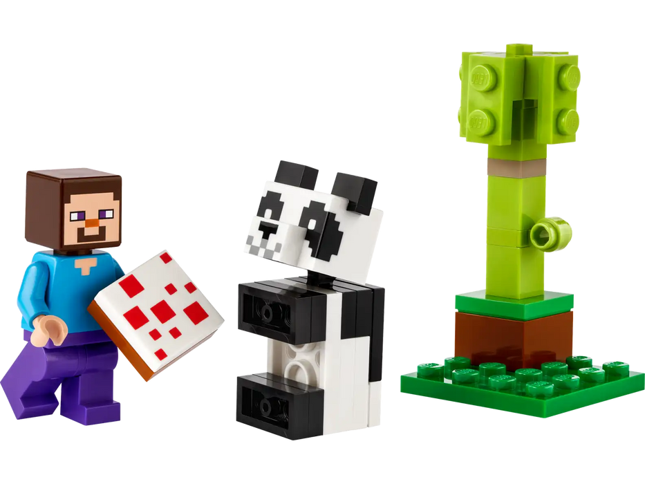 LEGO® Minecraft® Steve and Baby Panda 30672