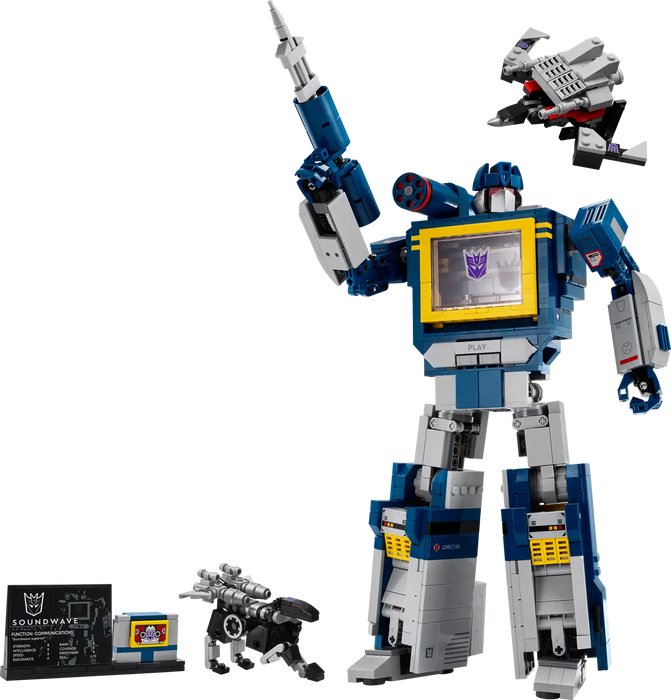 LEGO® Icons Transformers: Soundwave 10358