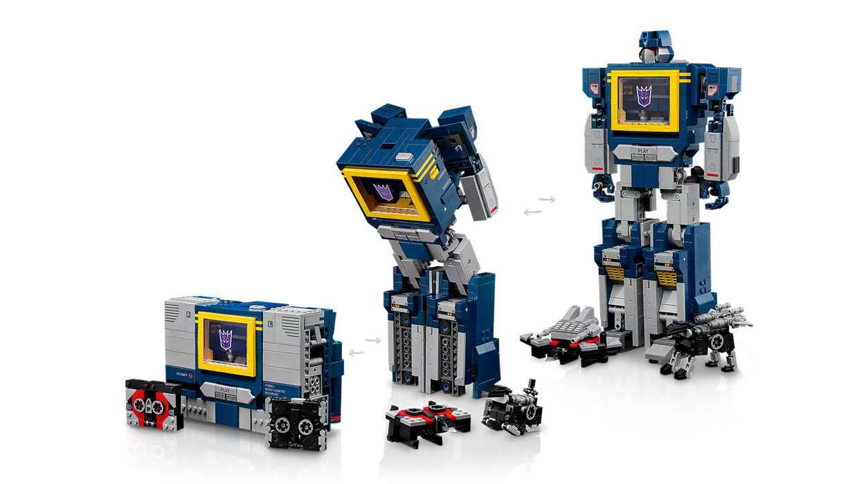 LEGO® Icons Transformers: Soundwave 10358