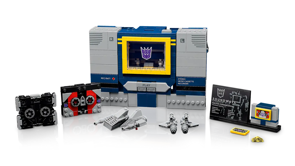 LEGO® Icons Transformers: Soundwave 10358