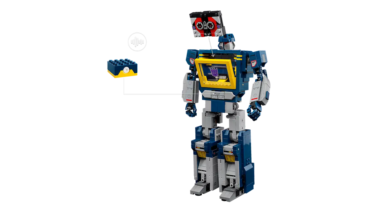 LEGO® Icons Transformers: Soundwave 10358