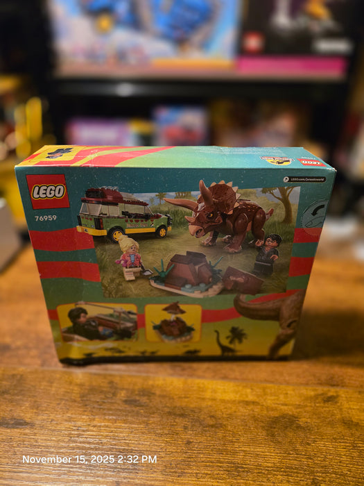 [DAMAGED BOX SPECIAL!] LEGO® Jurassic Park Triceratops Research 76959