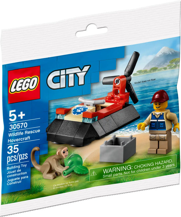 LEGO® City Wildlife Rescue Hovercraft 30570