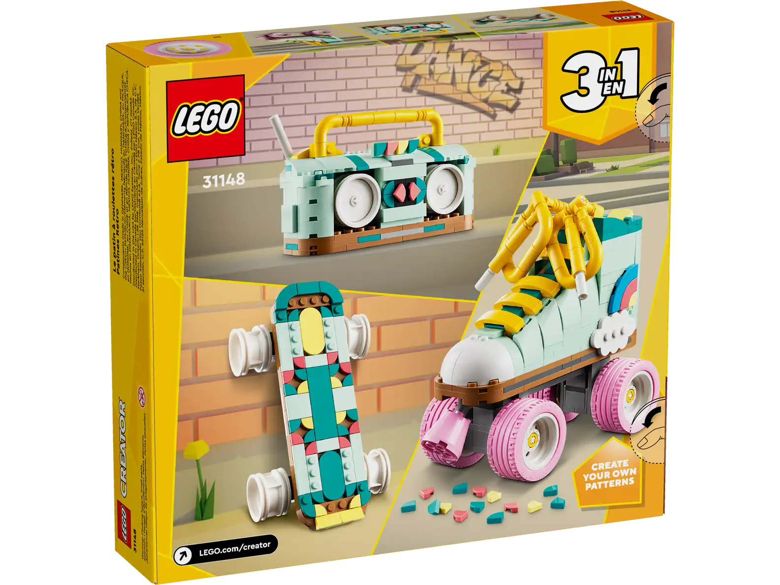 31148 LEGO® Retro Roller Skate - Moore's Minifigures