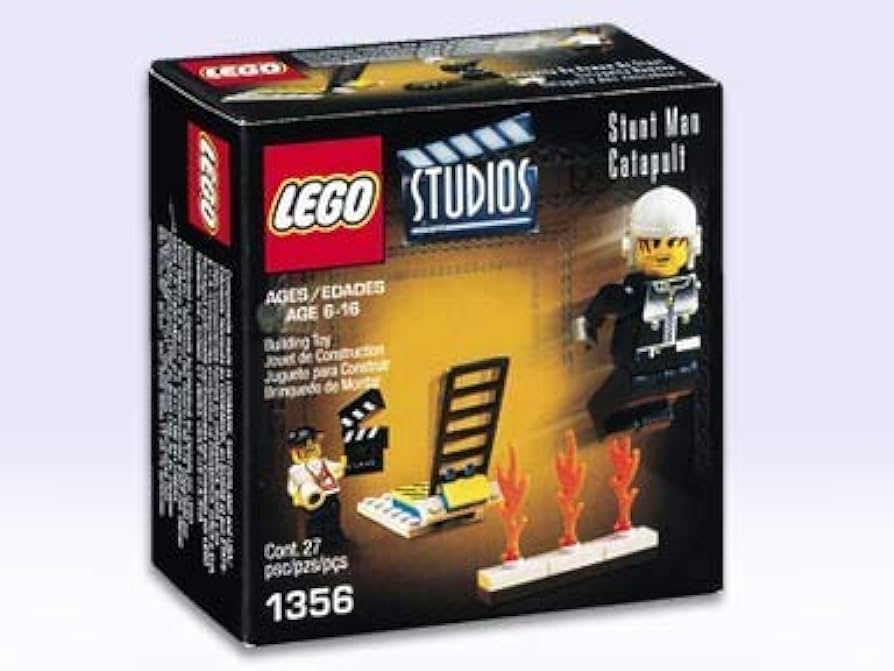 Lego Studios - Stunt Man Catapult - 1356 - Moore's Minifigures
