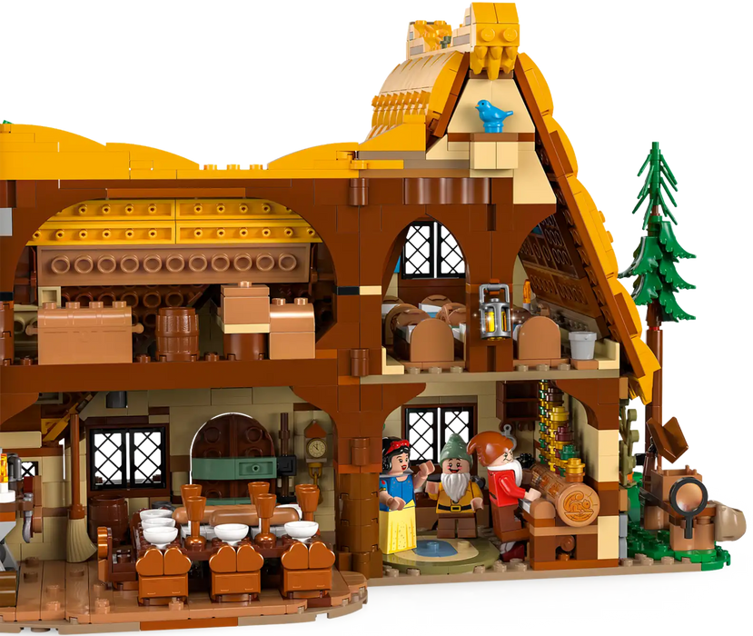 LEGO® ǀ Disney Snow White and the Seven Dwarfs’ Cottage 43242