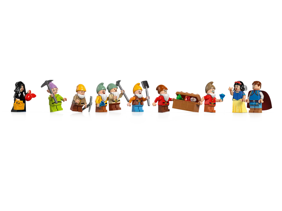 LEGO® ǀ Disney Snow White and the Seven Dwarfs’ Cottage 43242