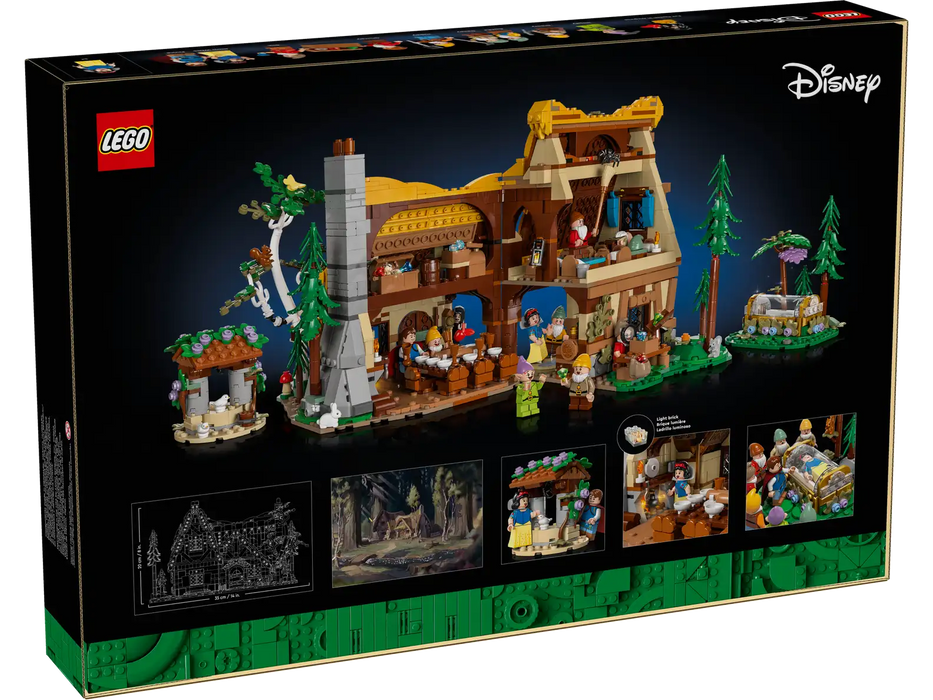 LEGO® ǀ Disney Snow White and the Seven Dwarfs’ Cottage 43242