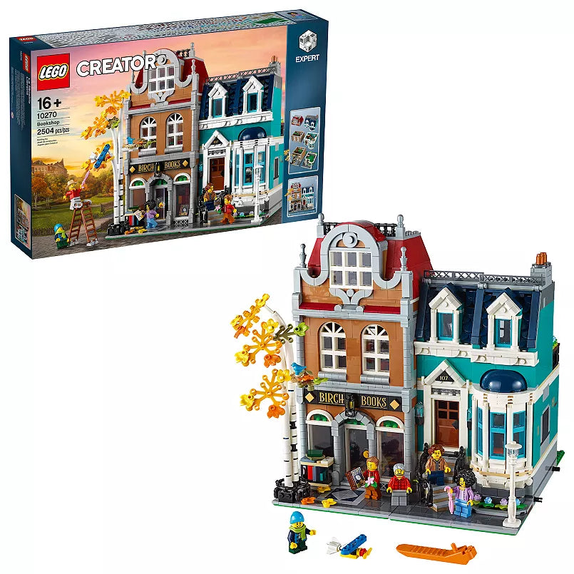 LEGO® 10270 Creator Expert Bookshop - Moore's Minifigures