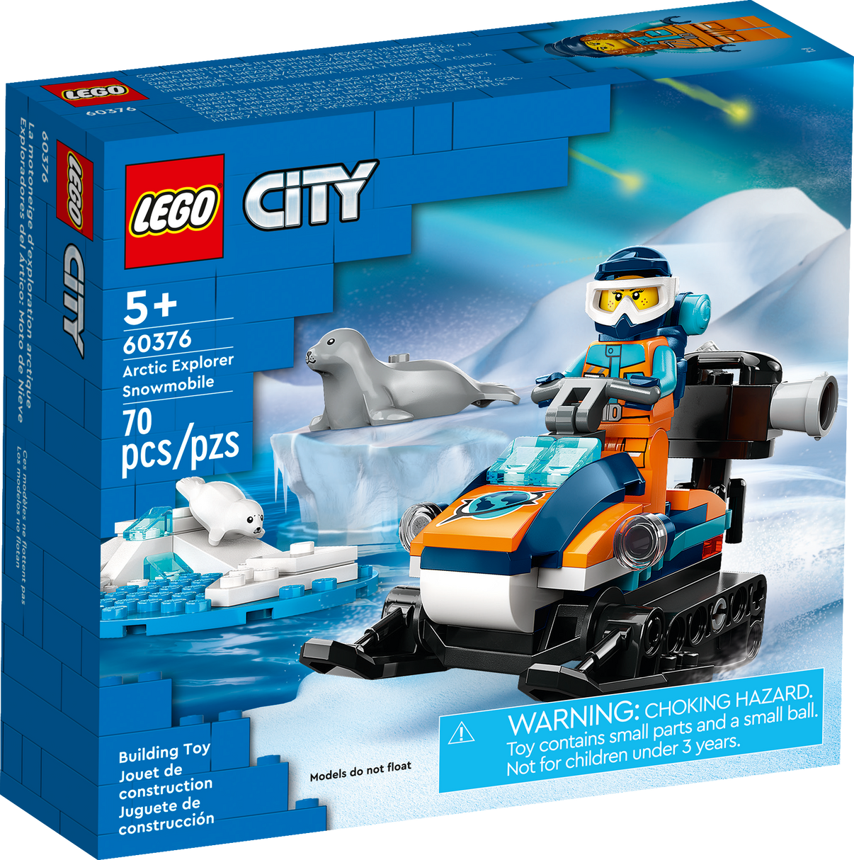 LEGO® 60376 Arctic Explorer Snowmobile