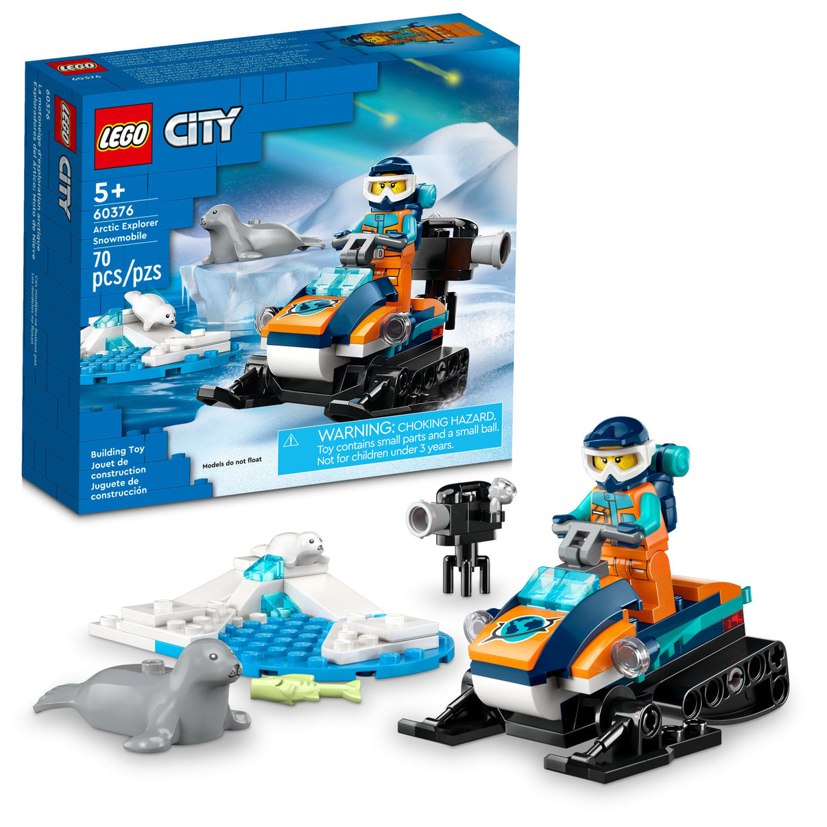 LEGO® 60376 Arctic Explorer Snowmobile