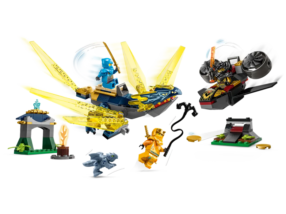 LEGO® NINJAGO® Nya and Arin’s Baby Dragon Battle 71798 (Retired)