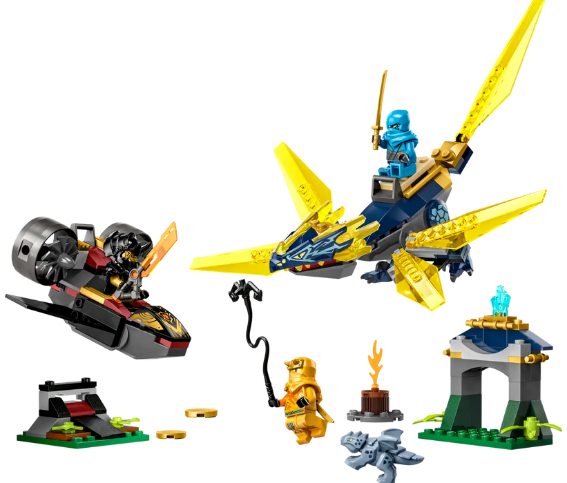LEGO® NINJAGO® Nya and Arin’s Baby Dragon Battle 71798 (Retired)