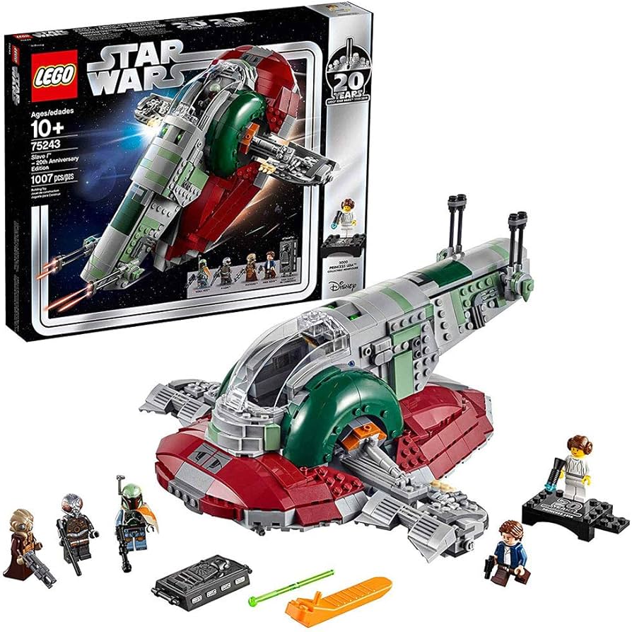 75243 20th Anniversary Edition - Slave 1 - Moore's Minifigures