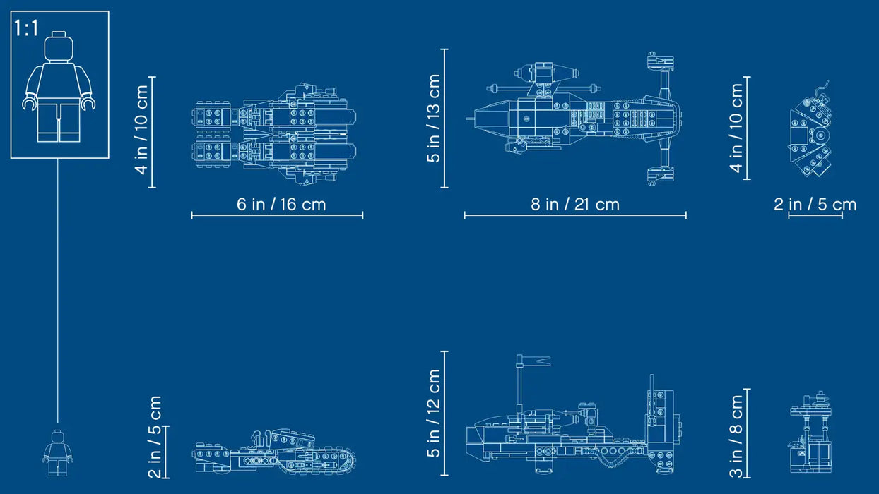 LEGO® Star Wars™ Pasaana Speeder Chase 75250 (Retired)