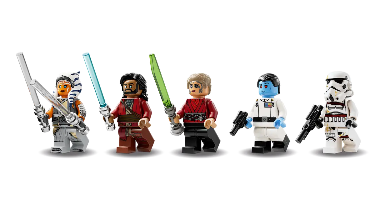 LEGO® Star Wars™ Ahsoka Tano's Duel on Peridea 75385