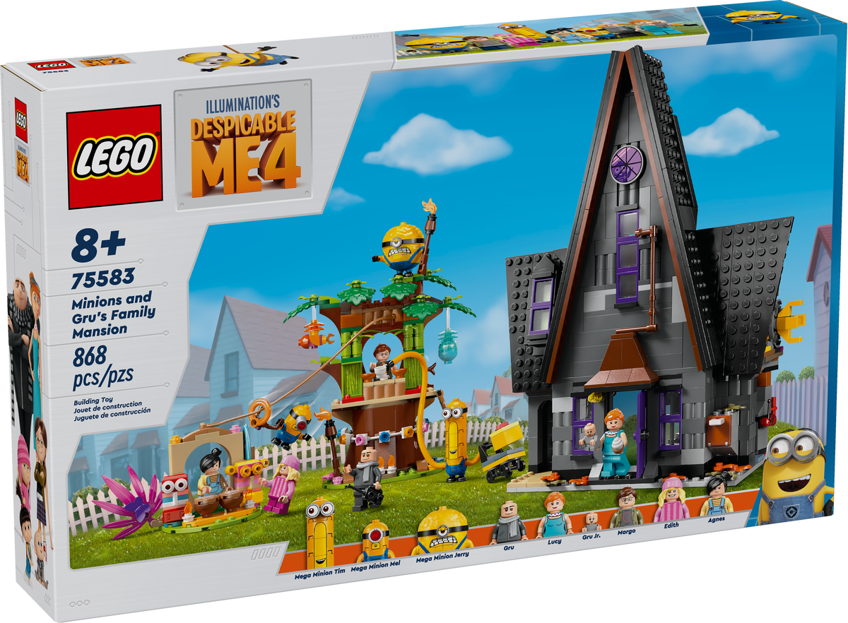 LEGO® 75583 Minions and Gru's Family Mansion