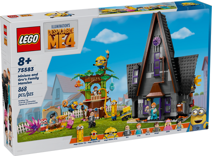 LEGO® 75583 Minions and Gru's Family Mansion