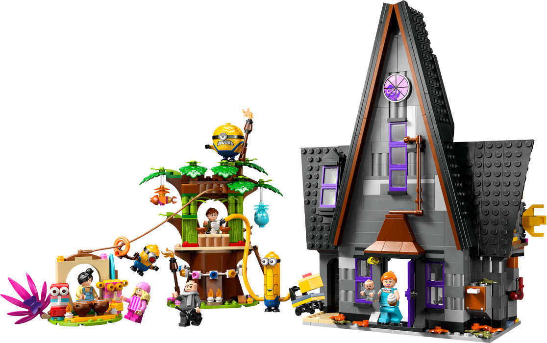 LEGO® Despicable Me 4 Minions and Gru's Family Mansion 75583