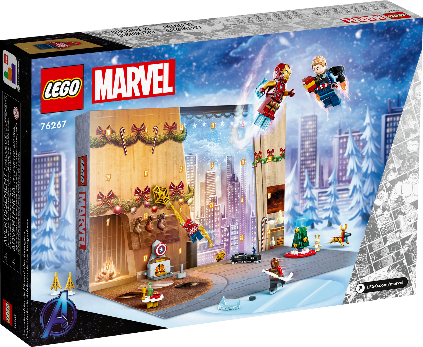 76267 Avengers Advent Calendar - 2023 - Moore's Minifigures