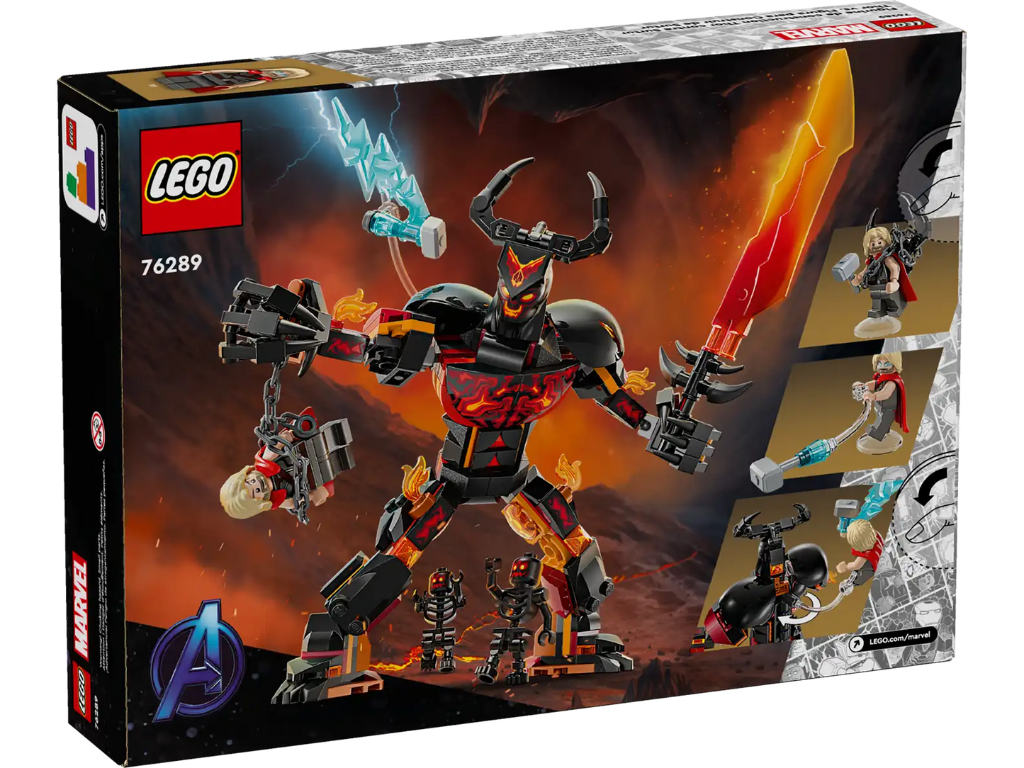 LEGO® 76289 Thor vs. Surtur Construction Figure