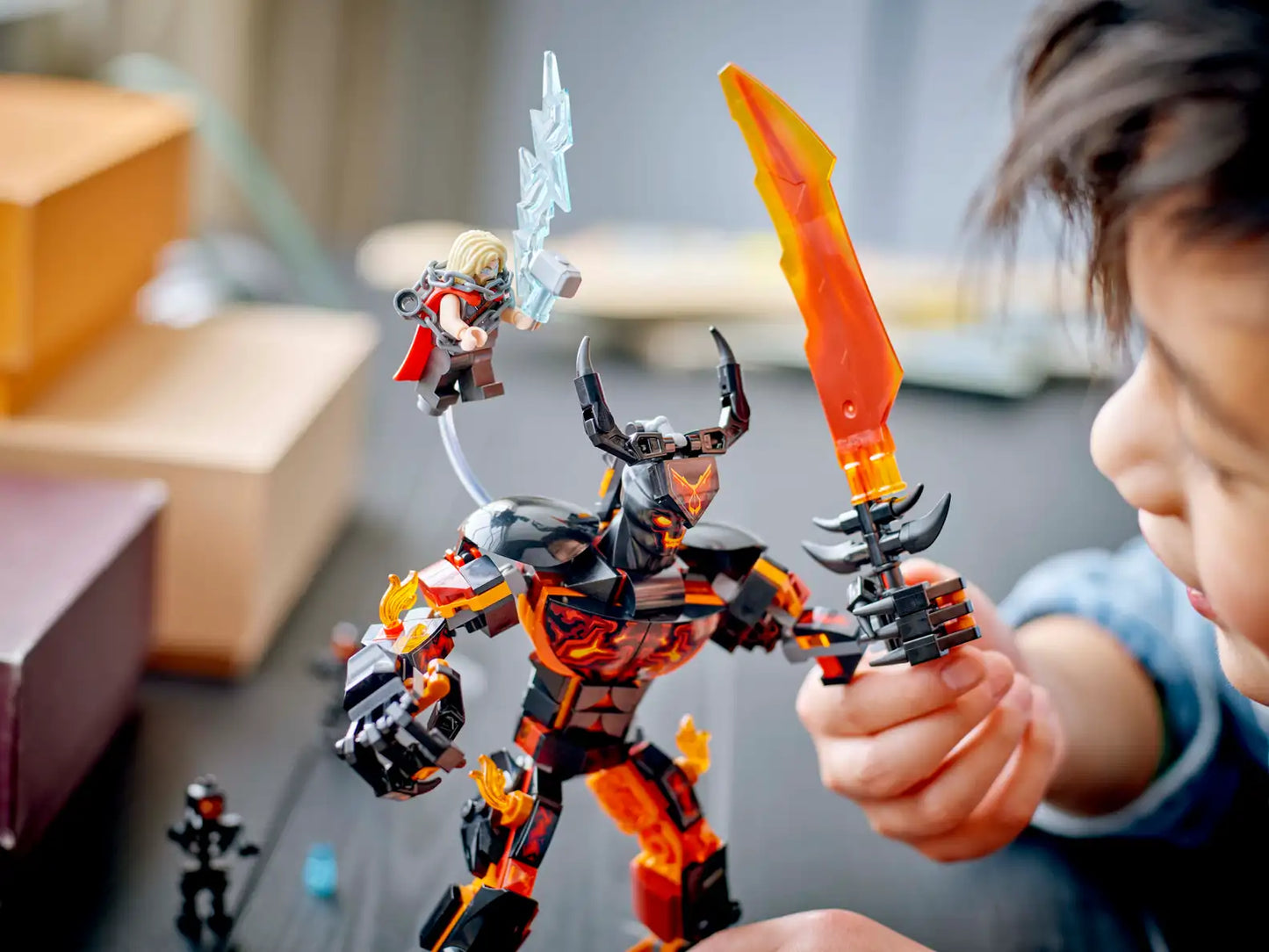 LEGO® 76289 Thor vs. Surtur Construction Figure