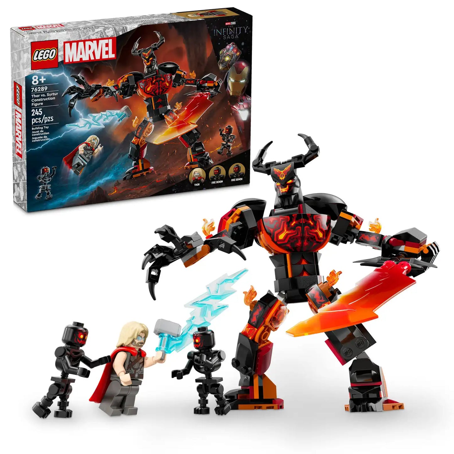 LEGO® 76289 Thor vs. Surtur Construction Figure