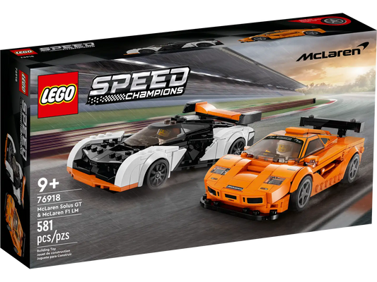 LEGO® 76918 McLaren Solus GT & McLaren F1 LM - Moore's Minifigures