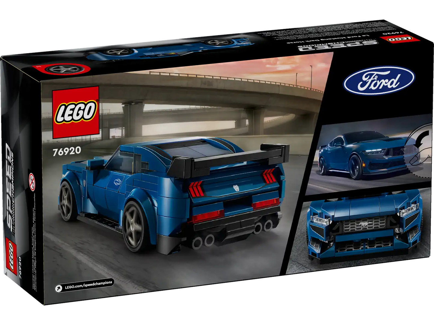 LEGO® 76920 Ford Mustang Dark Horse Sports Car - Moore's Minifigures