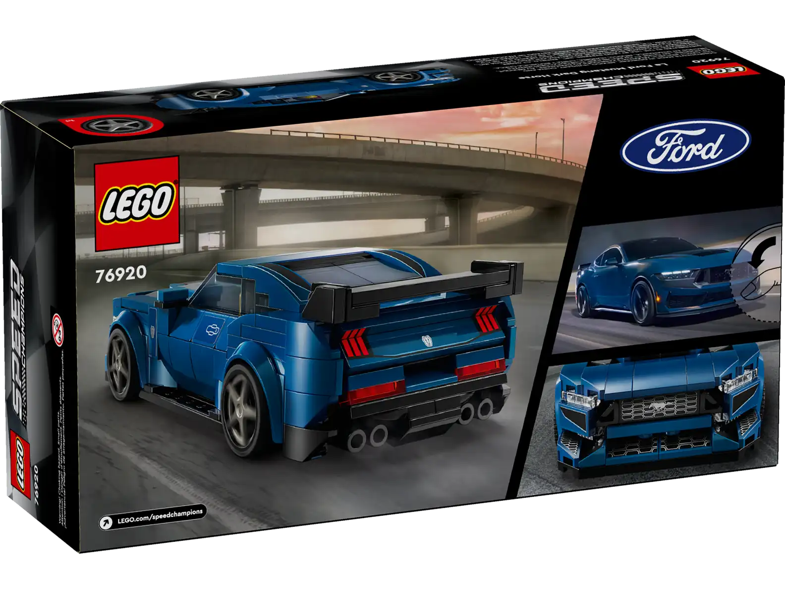 LEGO® 76920 Ford Mustang Dark Horse Sports Car - Moore's Minifigures