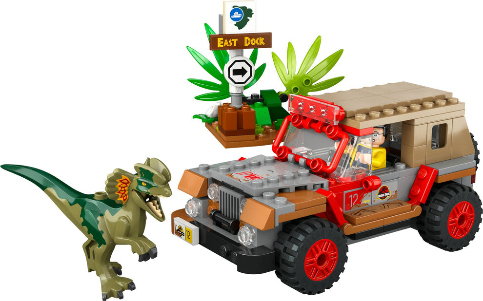 Coming Soon: LEGO® Jurassic Park Dilophosaurus Ambush 76958 (Retired)