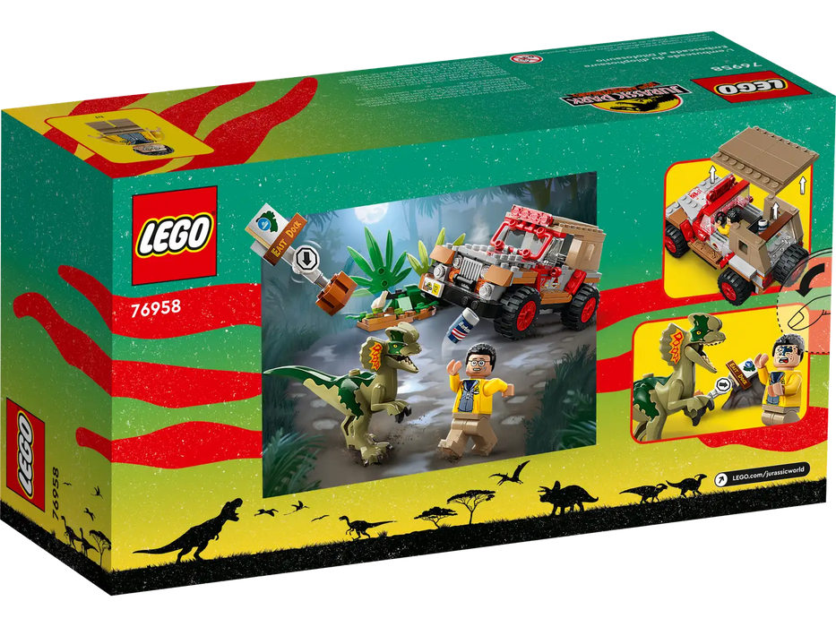 Coming Soon: LEGO® Jurassic Park Dilophosaurus Ambush 76958 (Retired)