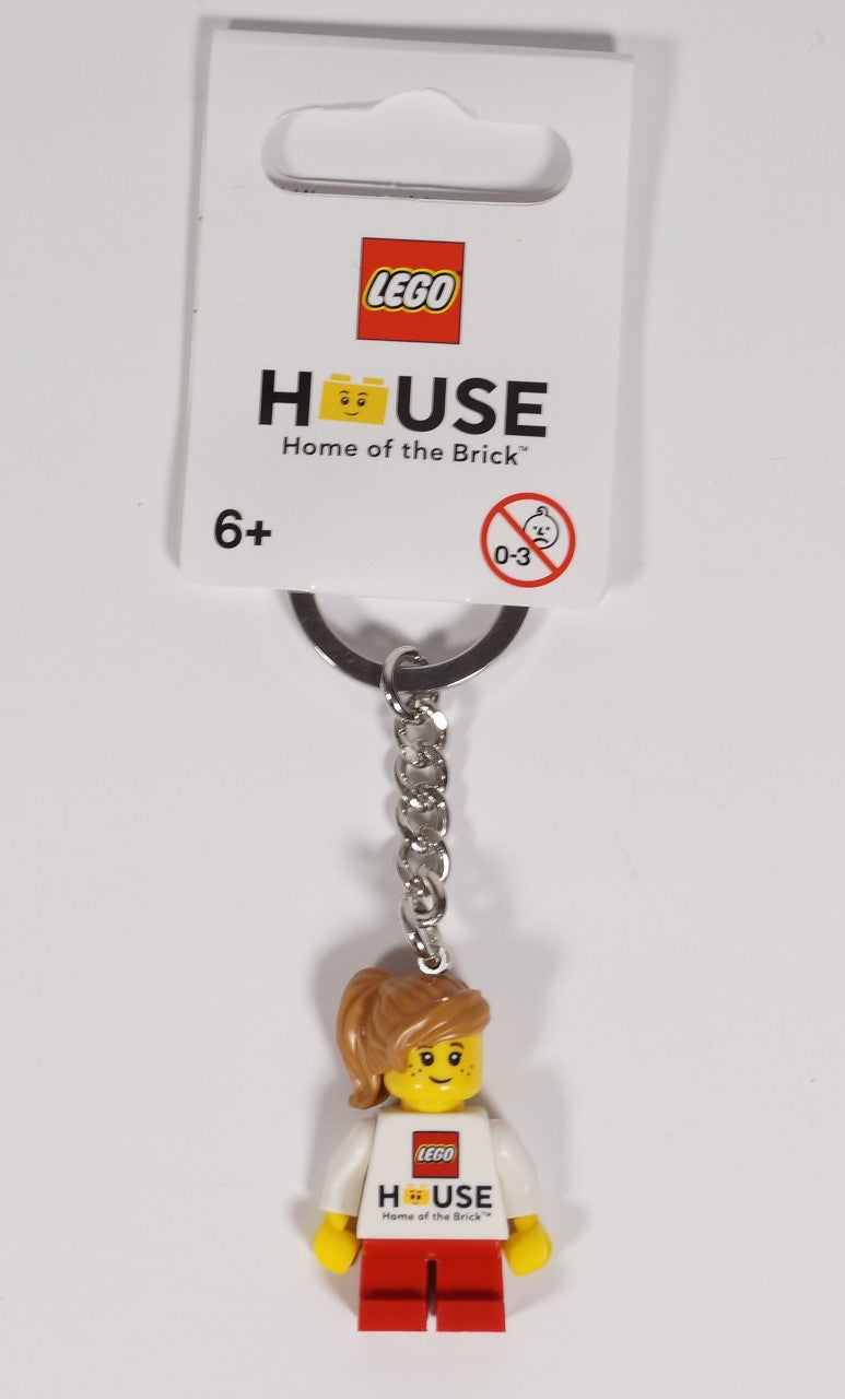 853713 LEGO® House Girl Key Chain - Moore's Minifigures