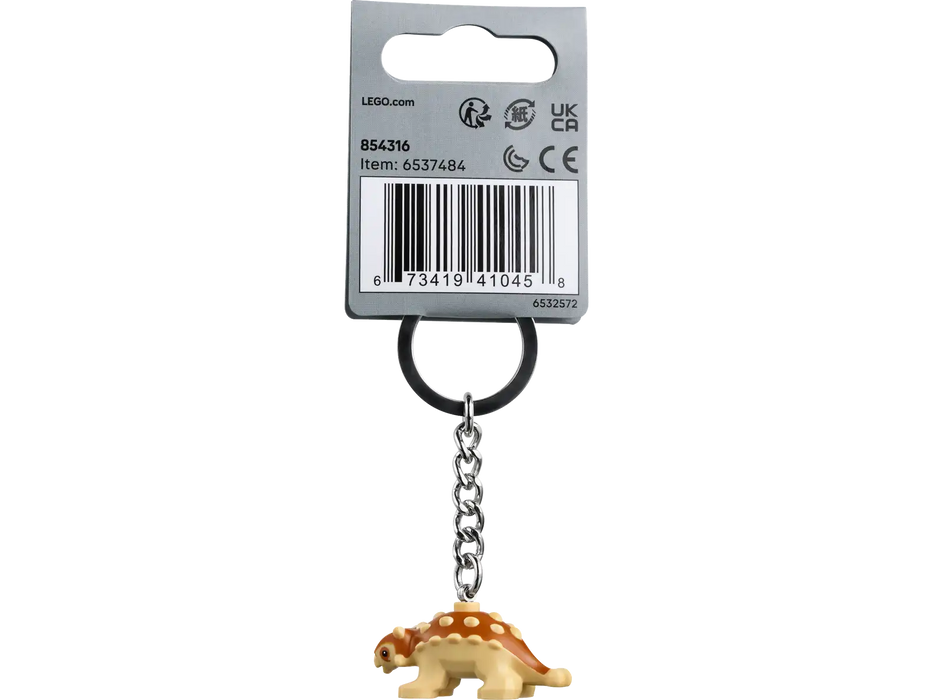 LEGO® Jurassic World Baby Ankylosaurus Key Chain 854316