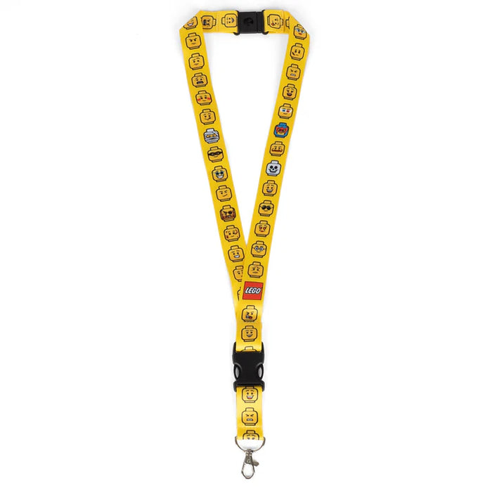 LEGO® Lanyard - Yellow Minifigure Head