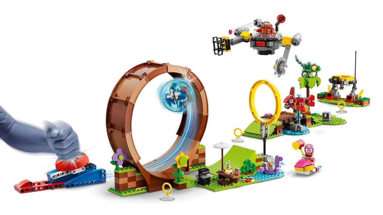 LEGO® Sonic the Hedgehog™ Sonic's Green Hill Zone Loop Challenge 76994