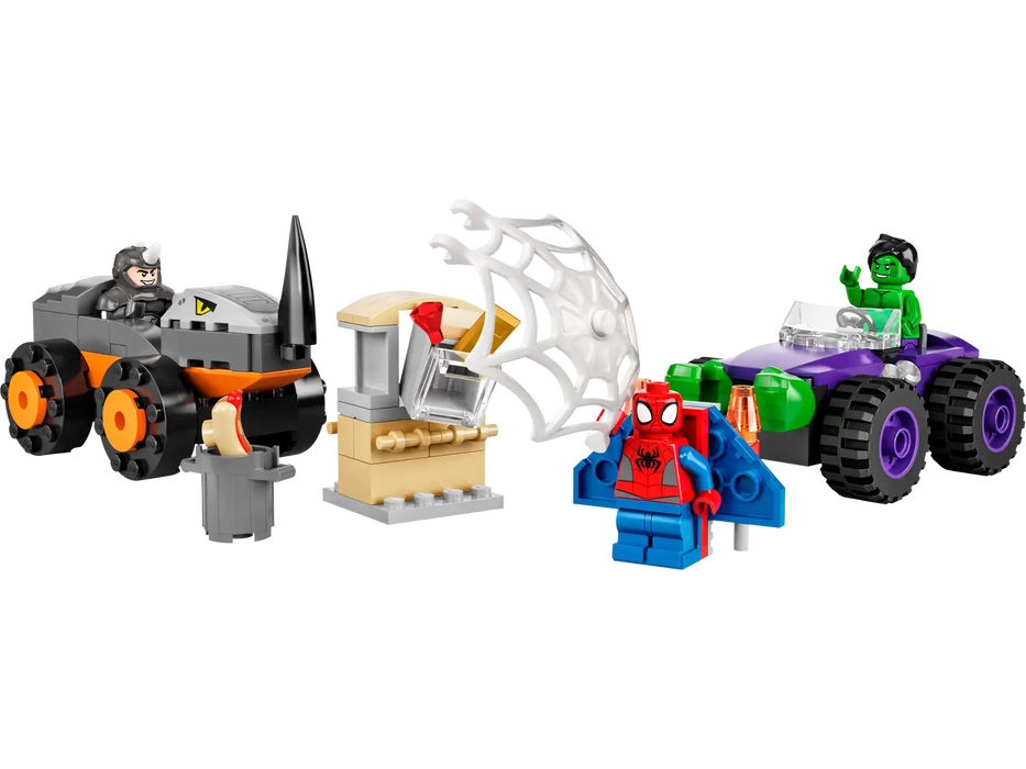 LEGO® Marvel Spidey And His Amazing Friends Hulk vs. Rhino Truck Showdown 10782