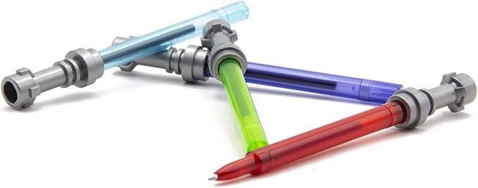 LEGO® Star Wars™ Lightsaber Gel Pen 4 Pack 52875 (Set of 4!)